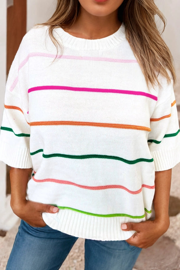 FUN Stripped Sweater