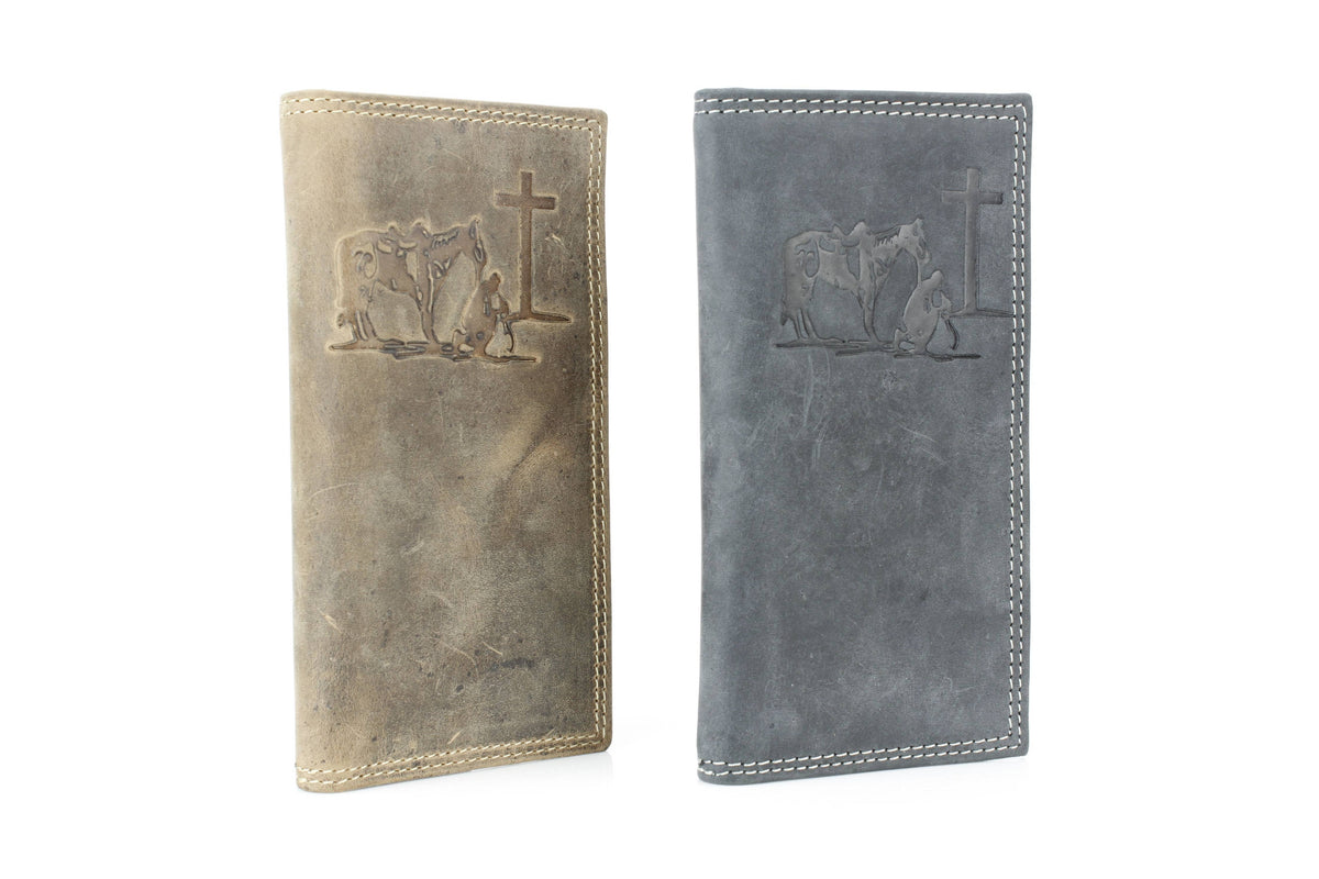 Men’s Rodeo Wallet with Cowboy Emboss ABMWVT 06