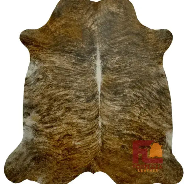 Assorted Brindle Cowhide Rugs | Large 6' x 7'|  Case Of 5