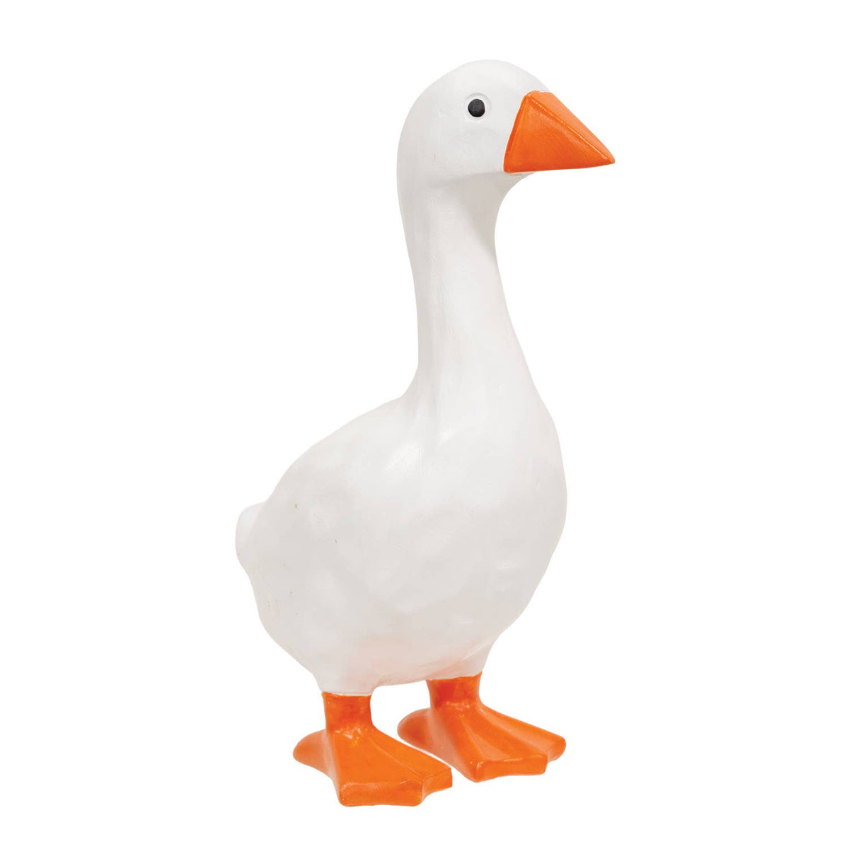 Carved Look Resin Goose
