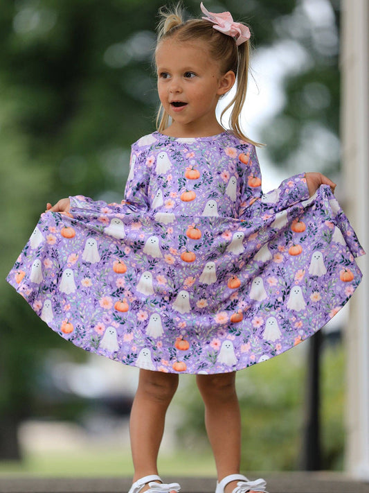 Halloween Ghost & Pumpkin Dresses