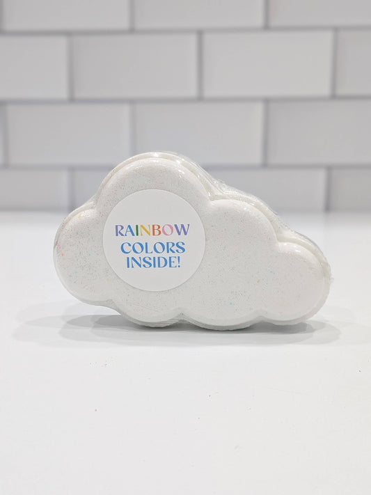 Rainbow Cloud- Large Bath Bomb